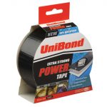 Powertape 50mm x 25m Black UNI1668019
