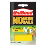 No More Nails Removable Pads 19mm x 40mm (Pack of 10) UNI781739