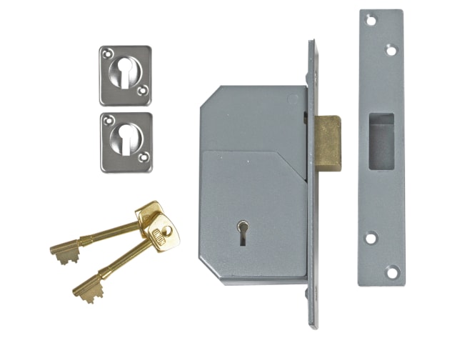 3G110 C Series 5 Detainer Deadlock 73mm Satin Brass UNNB3G110B73