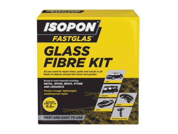 ISOPON® FASTGLAS Resin & Glass Fibre Kit Large UPOGLLAD