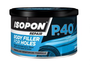 P.40 Body Filler for Holes Tin 250ml UPOP40S