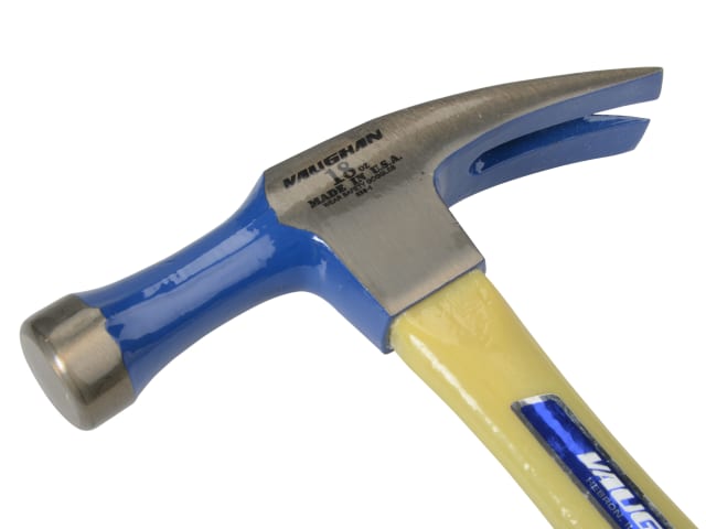 E18F Electrician's Hammer Fibreglass Handle 510g (18oz) VAUE18F - Image 2