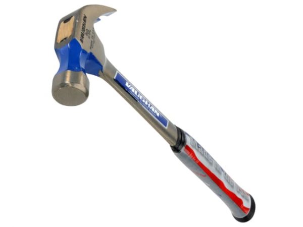 R20 Curved Claw Nail Hammer All Steel Smooth Face 570g (20oz) VAUR20 - Image 4