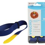 VELCRO® Brand Adjustable Straps(2) 25mm x 92cm Blue VEL60327