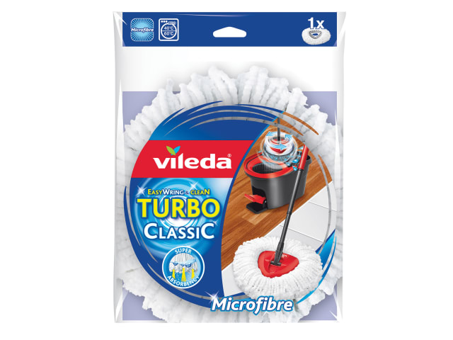 Turbo 100% Microfibre Mop Refill VIL134301 - Image 2