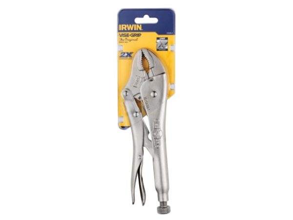 10WRC Curved Jaw Locking Pliers with Wire Cutter 254mm (10in) VIS10WRC - Image 2