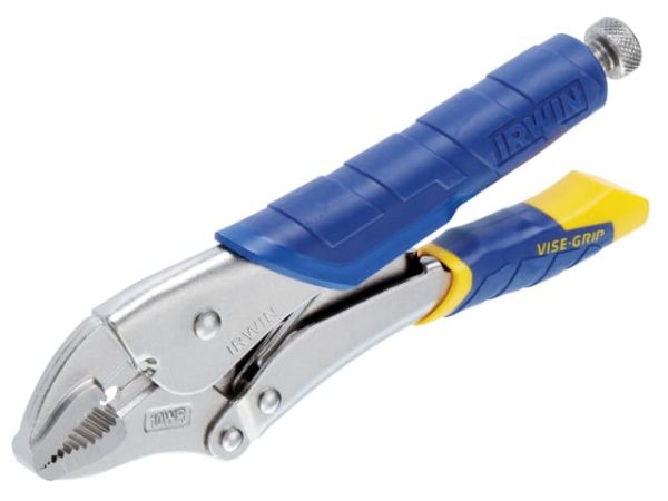 10WR Fast Release Curved Jaw Locking Pliers with Wire Cutter 254mm (10in) VIST05T