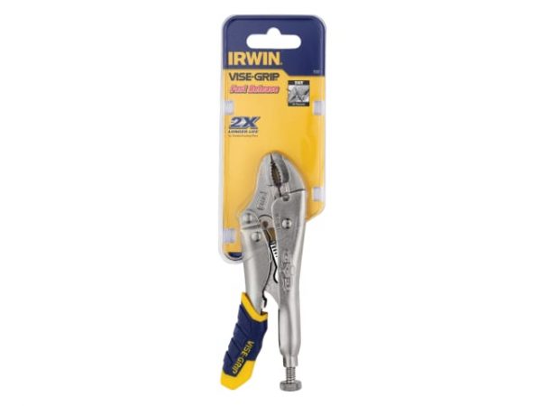 5WR Fast Release Curved Jaw Locking Pliers with Wire Cutter 127mm (5in) VIST09T - Image 2