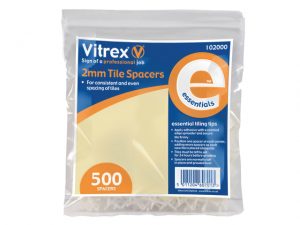 Essential Tile Spacers 2mm (Pack 500) VIT102000
