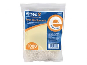 Essential Tile Spacers 2mm (Pack 1000) VIT102005