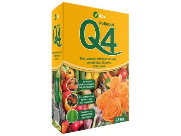 Q4 Pelleted Fertilizer 0.9kg Box VTX6QF9