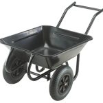 175L Contractor Twin Wheelbarrow WALCONTWPBDD