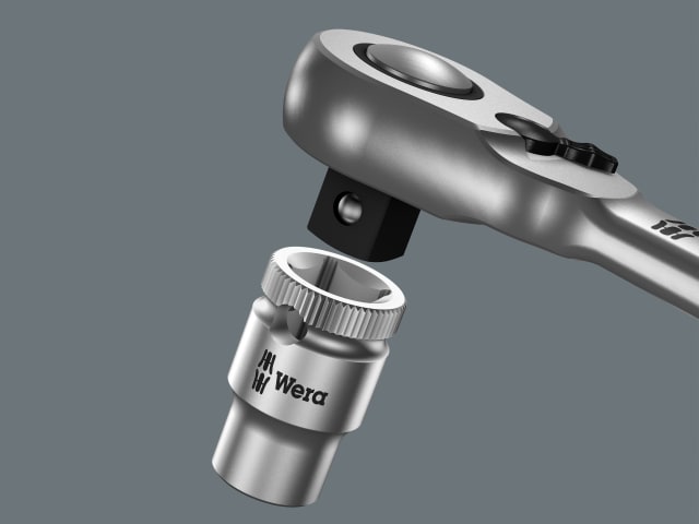 Zyklop 8004C Metal-Switch Slim Ratchet 1/2in Drive WER004064 - Image 3