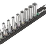 Belt A Deep 1 Socket Set of 9 Metric 1/4in Drive WER004525