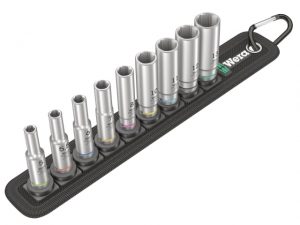 Belt A Deep 1 Socket Set of 9 Metric 1/4in Drive WER004525