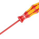 Kraftform Plus 160i VDE Insulated Screwdriver Slotted Tip 4.0 x 100mm WER006115