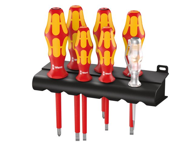 Kraftform Plus VDE Series 100 Screwdriver Set - 7 Piece SL/PZ WER006148