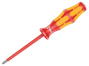 Kraftform Plus 162i VDE Insulated Screwdriver Phillips Tip PH2 x 100mm WER006154