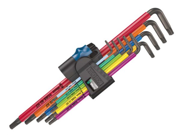 967/9 TORX XL BL MC HF L-Key Set of 9 (TX8-TX40) WER024470