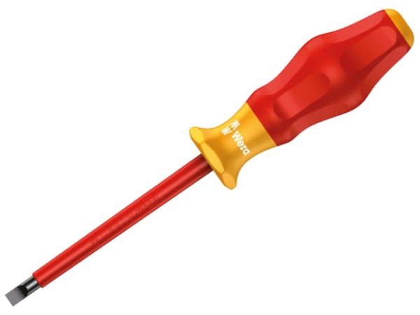 Kraftform Comfort VDE Screwdriver Slotted Tip 6.5 x 150mm WER031588