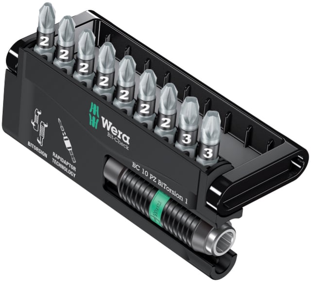 Bit-Check 10 PZ BiTorsion 1 Set - 10 Piece WER056368
