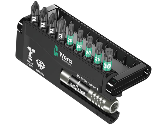Bit-Check 10 Impaktor 4 Set - 10 Piece WER057417