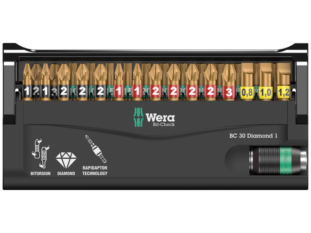 Bit-Check 30 Diamond 1 Set - 30 Piece WER057431 - Image 2