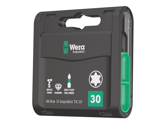 Bit-Box 15 Impaktor TX30 x 25mm - 15 Piece WER057776 - Image 2