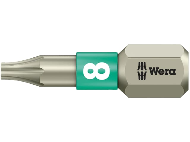 3867/1 TS TORX Torsion Stainless Insert Bit TX8 x 25mm WER071030