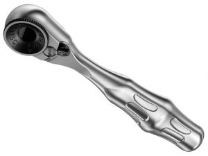 8001 A Zyklop Mini Bit Ratchet 1/4in Hex Drive -  with 1/4in Square adaptor WER073230