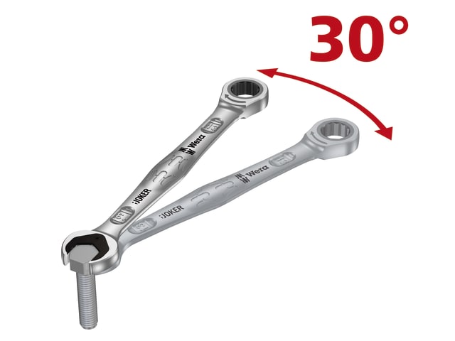 Joker Ratcheting Combination Spanner Set - 4 Piece WER073295 - Image 6