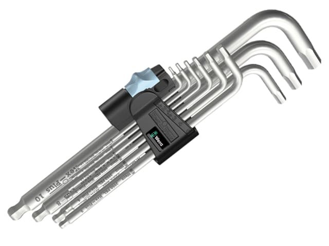 3950/9 Hex-Plus Stainless 1 SB L-Key Set - 9 Piece (1.5-10mm) WER073544