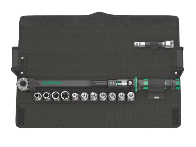Click-Torque C 3 Set 1 Adjustable Torque Wrench Set - 13 Piece WER075680 - Image 2