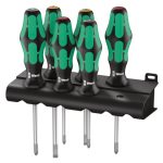 Kraftform Plus Lasertip 335/350/355/6 Screwdriver Set -  6 Piece SL/PH/PZ WER105622