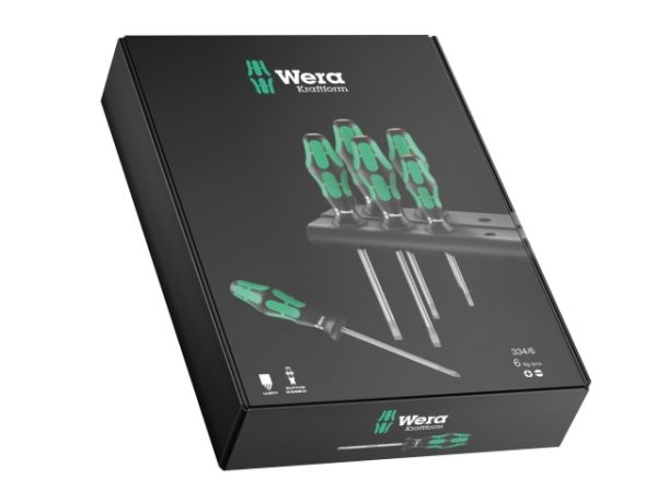 Kraftform 334/6 Lasertip Screwdriver Set -  6 Piece SL/PH WER105650 - Image 2