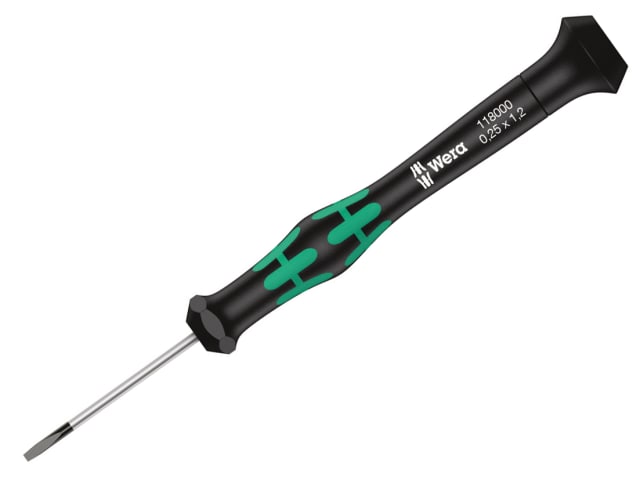Kraftform 2035 Micro Screwdriver Slotted Tip 1.2 x 40mm WER118000