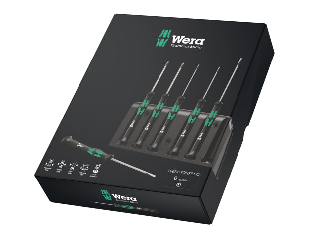 Kraftform 2067 Micro Screwdriver Set - 6 Piece WER118154 - Image 4
