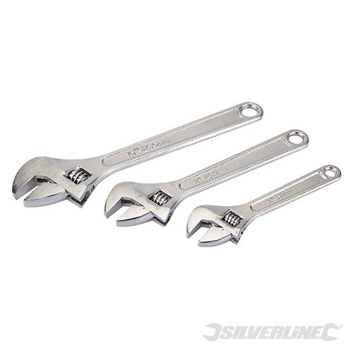 Adjustable Wrench Set 3pce 150 WR03