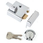 P1 Double Security Nightlatch 60mm Backset Chrome Finish Visi YALP1CHNL