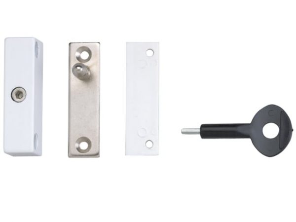 P118 Auto Window Lock White Finish Pack of 2 YALP2P118WE