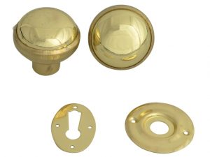 P405 Rim Knob Polished Brass Finish YALP405PB