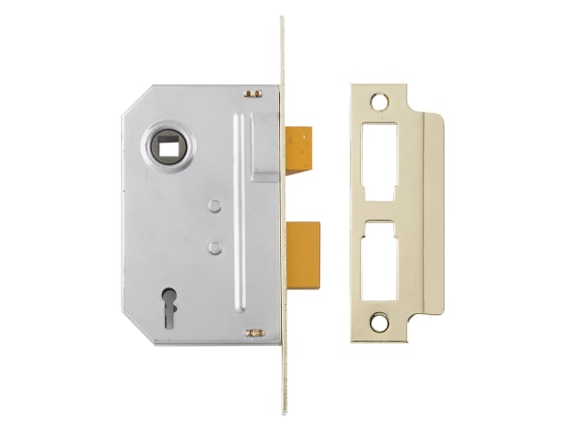 PM320 3 Lever Mortice Sashlock Polished Brass 65mm 2.5in YALPM320PB25