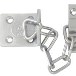 WS6 Security Door Chain - Satin Chrome Finish YALVWS6SC