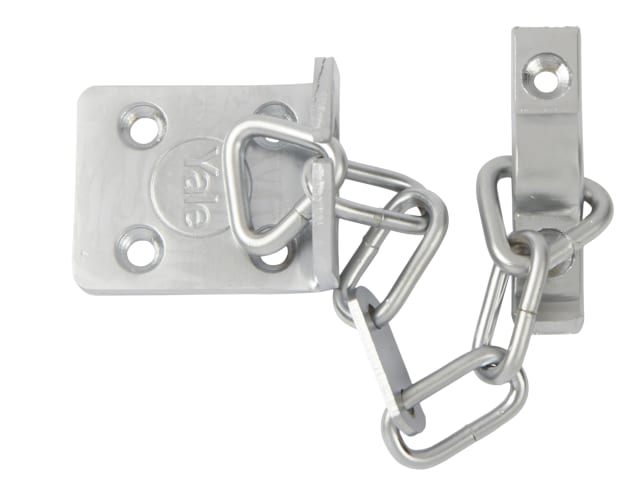 WS6 Security Door Chain - Satin Chrome Finish YALVWS6SC