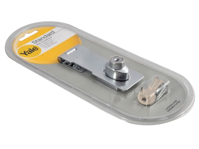 Y116/115 Locking Hasp Chrome Plated 116mm YALY116115 - Image 2