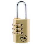 Y150 Brass Combination Padlock 22mm YALY15022