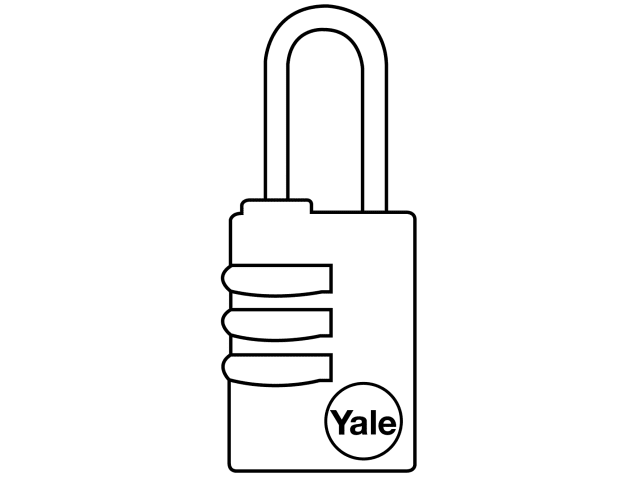 Y150 Brass Combination Padlock 22mm YALY15022 - Image 3