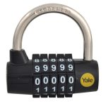 Y160 Steel 5-Dial Combination Padlock 48mm YALY16048