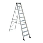 EN131 Professional Swingback Steps -  Open 2.11m Closed 2.37m 10 Rungs ZAR100510