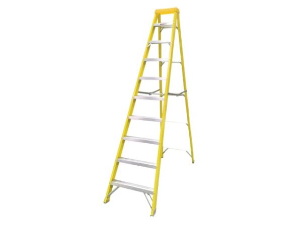 GRP Platform Steps -  Platform Height 2.11m 9 Rungs ZAR300809